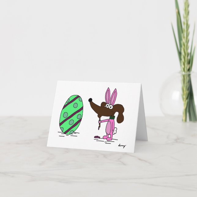 Midge Customizable Easter Card (Front)