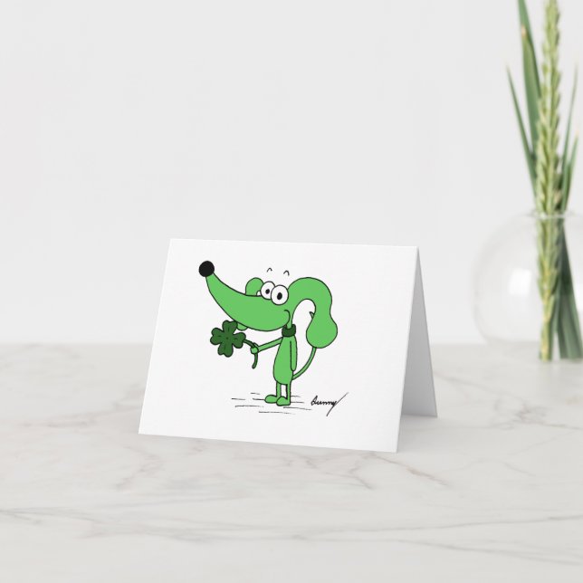 Midge Customizable "Good Luck to You" Card (Front)