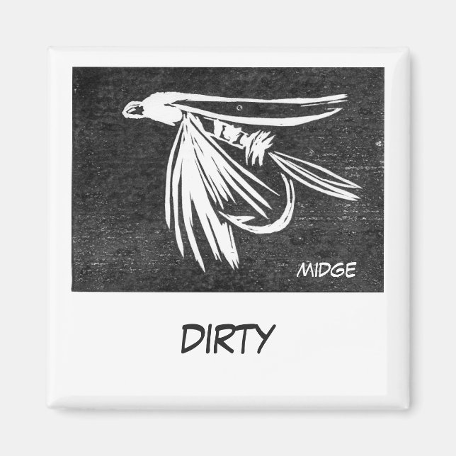 "Midge" Dish Washer Status Magnet (Front)