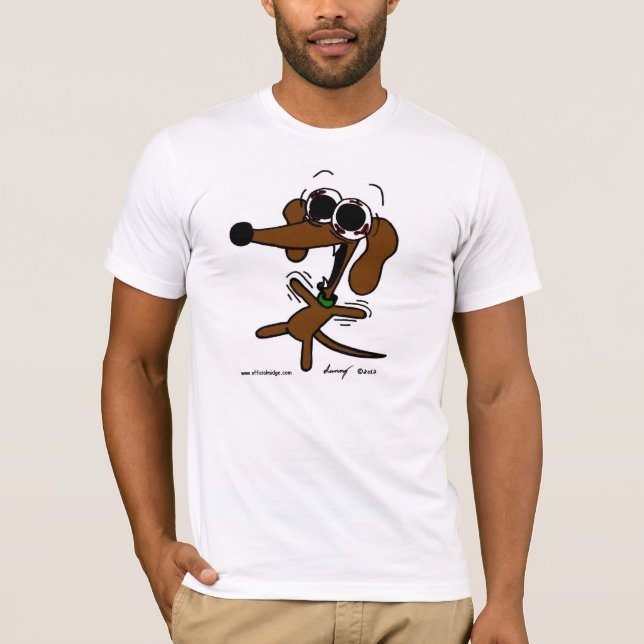 Midge Freakin' Out Adult Bella Canvas T-Shirt (Front)