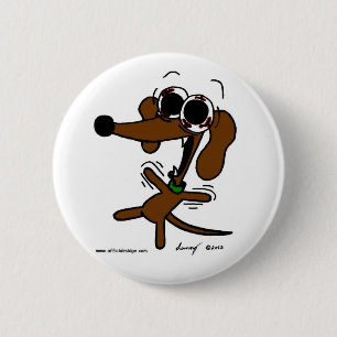 Midge Freakin' Out Button