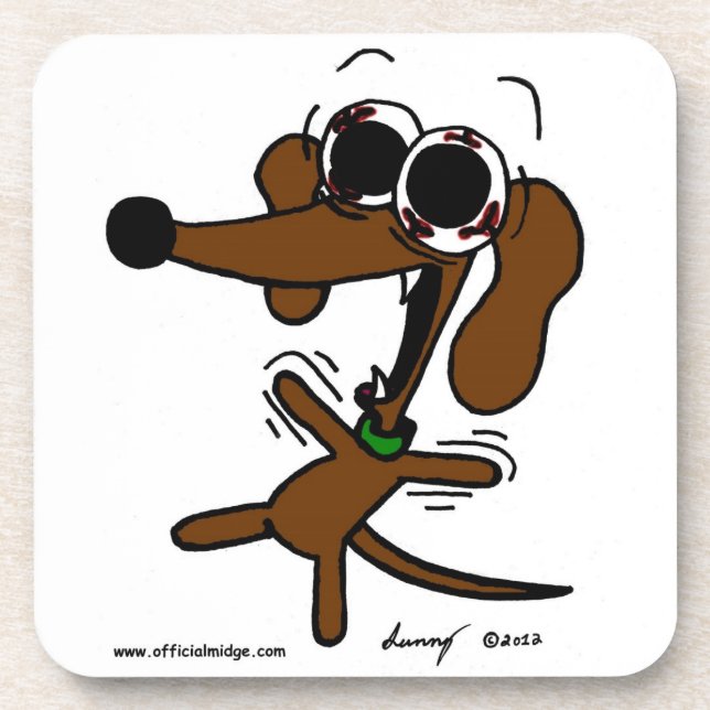 Midge Freakin' Out Coasters - Set of 6 (Front)
