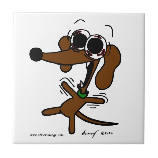 Midge Freakin' Out Tile (Front)