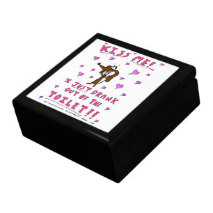 Midge "KISS ME" Keepsake Box
