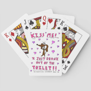 Midge "KISS ME" Playing Cards