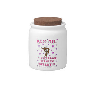 Midge "KISS ME" Treat Jar