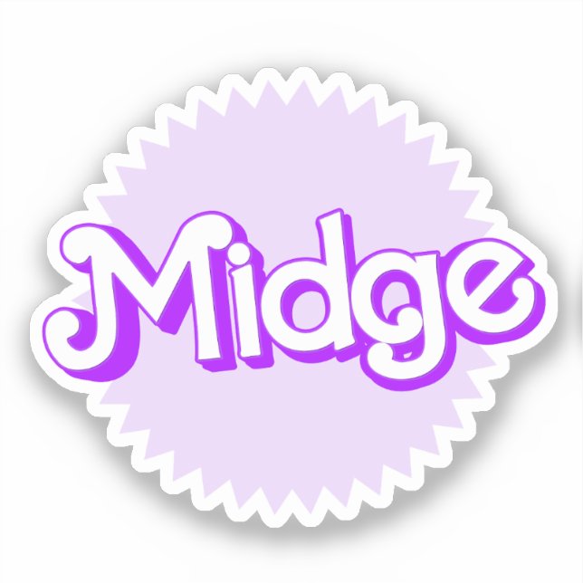 Midge Sticker (Front)