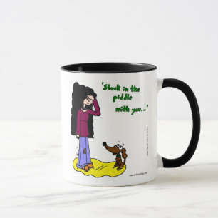 Midge "Stuck In The Piddle With You" Mug