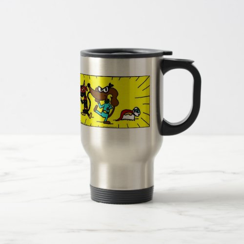 Midge Superhero Trio Travel Mug