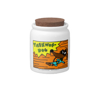Midge TAEKWON-DOG Candy Jar