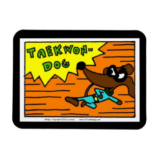Midge TAEKWON-DOG Flexible Magnet