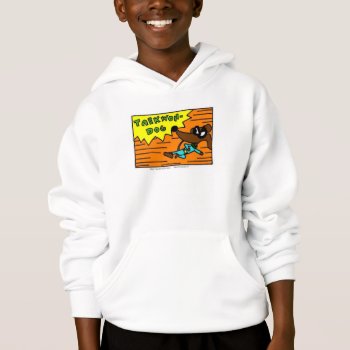 Midge "taekwon-dog" Kids Hooded Sweatshirt by MidgeShop at Zazzle