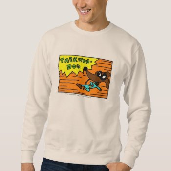 Midge "taekwon-dog" Mens Sweatshirt by MidgeShop at Zazzle