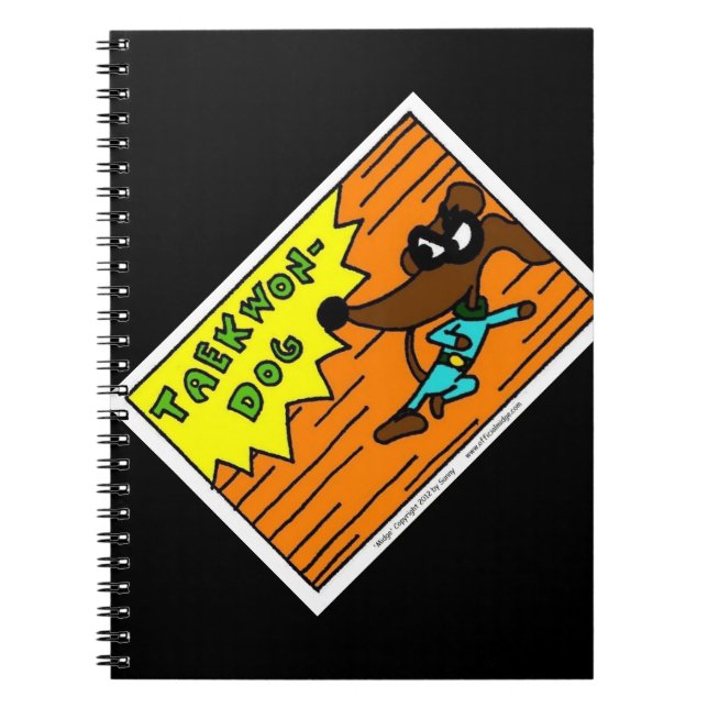 Midge TAEKWON-DOG Notebook (Front)