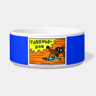 Midge TAEKWON-DOG Pet Bowl - Blue