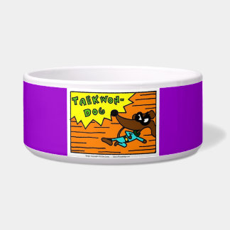Midge TAEKWON-DOG Pet Bowl - Purple
