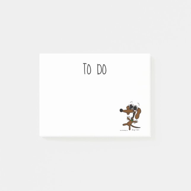 Midge "TO DO" List Post-It Notes (Front)