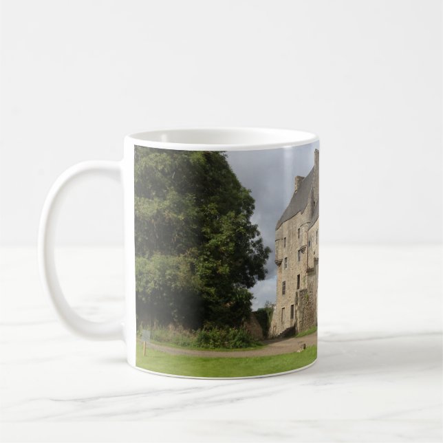 Midhope Castle Scottish Filming Location Mug (Left)