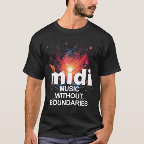 Midi Music Without Boundaries T_Shirt