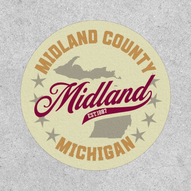 Midland,Michigan Patch (Front)
