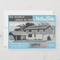 Midland Park House Model Collectible Card