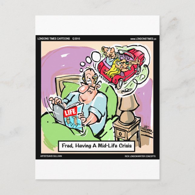 MidLife Crisis Funny Tees Mugs Cards & Gifts (Front)