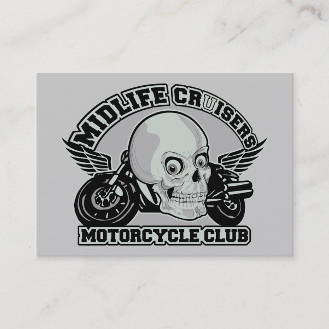 Midlife Cruisers MC custom business cards (Front)