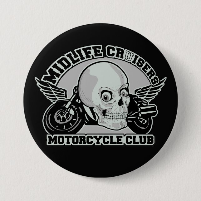 Midlife Cruisers MC custom button (Front)