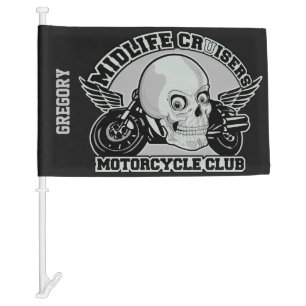 Midlife Cruisers MC custom car flag