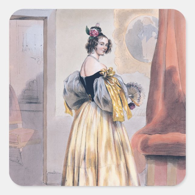 Midnight, 1830-48 square sticker (Front)