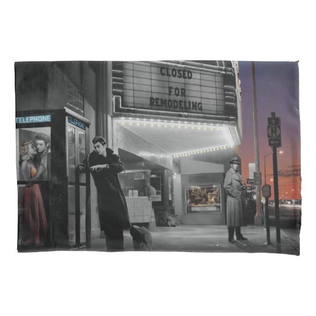 Midnight 2 pillow case (Front-Left)