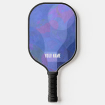 Midnight Arches – Indigo Abstract Geometry Pickleball Paddle