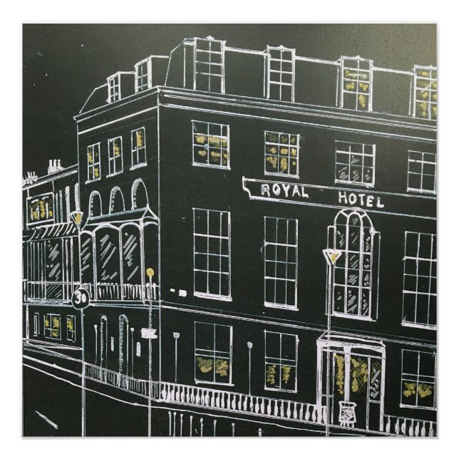 Midnight Architecture Poster (Front)