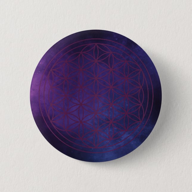 Midnight Aura – Color of Heart Button (Front)