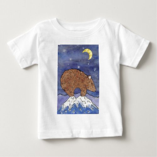 Midnight Bear Baby T_Shirt