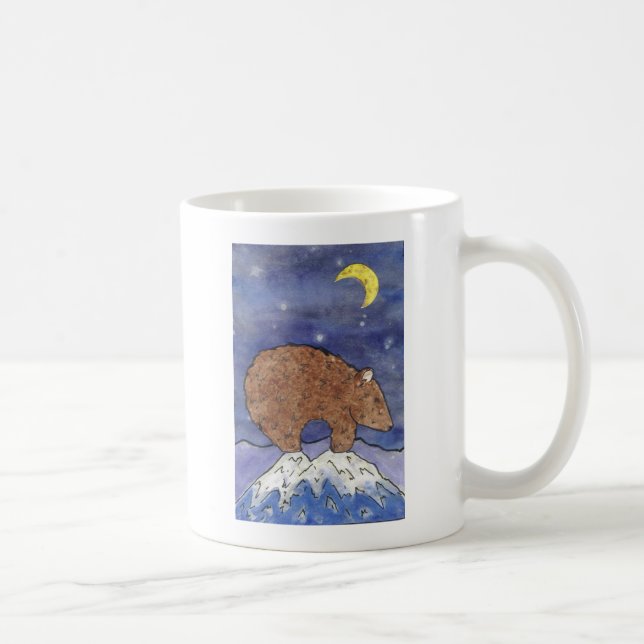 Midnight Bear Coffee Mug (Right)