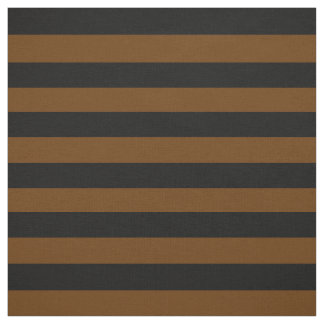 Midnight black, Coco brown stipe, stripes Fabric