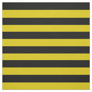 Midnight black, dark gold stipe, stripes fabric