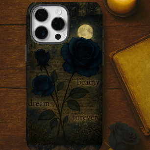 Midnight Bloom Gothic Rose Vintage iPhone 16 Pro Max Case