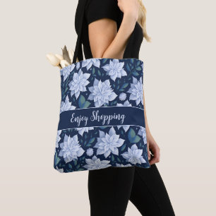 Midnight Bloom -  Tote Bag
