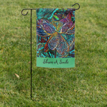 "Midnight Blossom" Flag