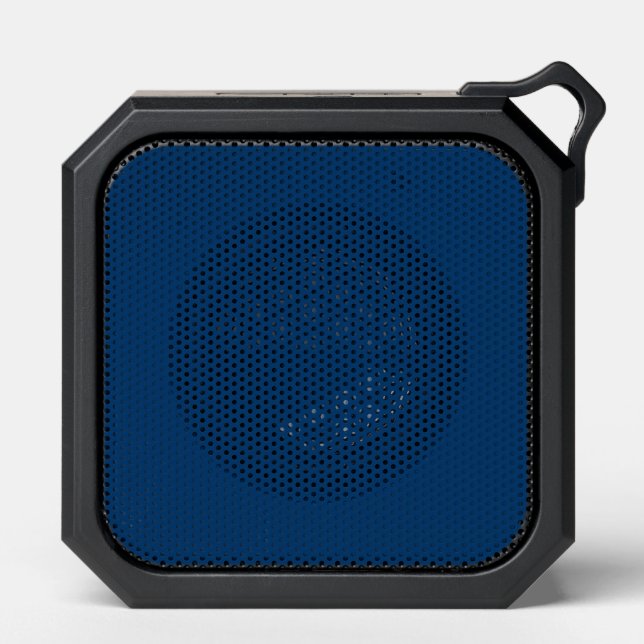 Midnight Blue Bluetooth Speaker – Customizable (Front)