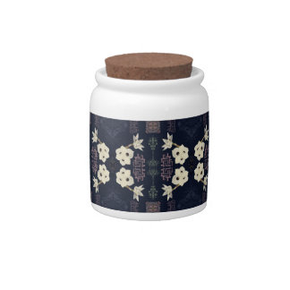 Midnight Blue Candy Jar