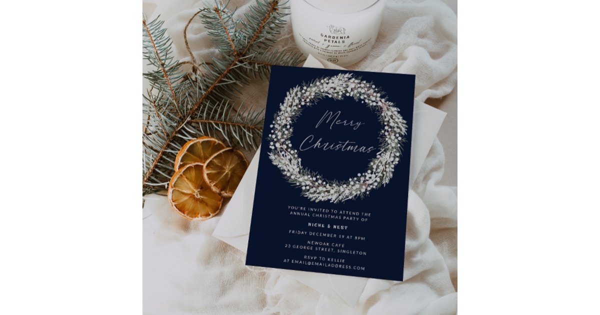 Christian womens christmas gala invitation background