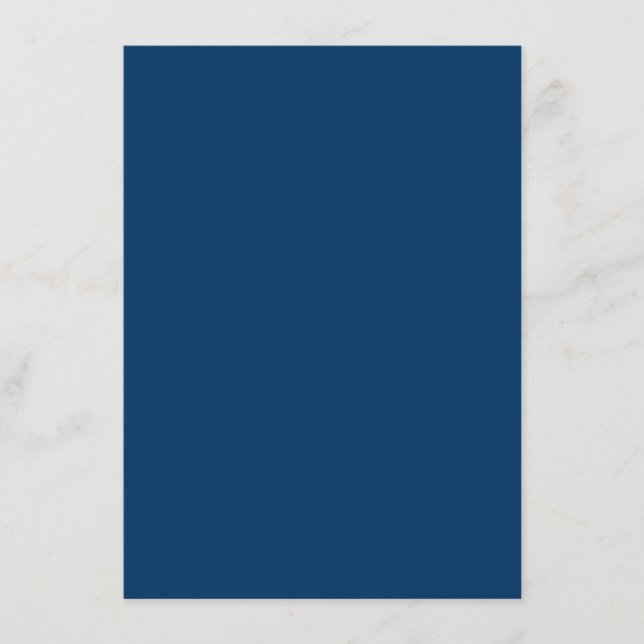 Midnight Blue Custom Enclosure Card (Front)
