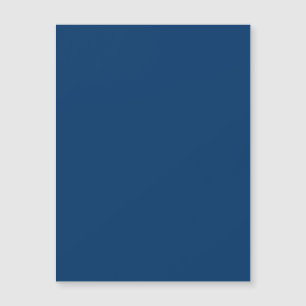 Midnight Blue Custom Magnetic Card – Sleek