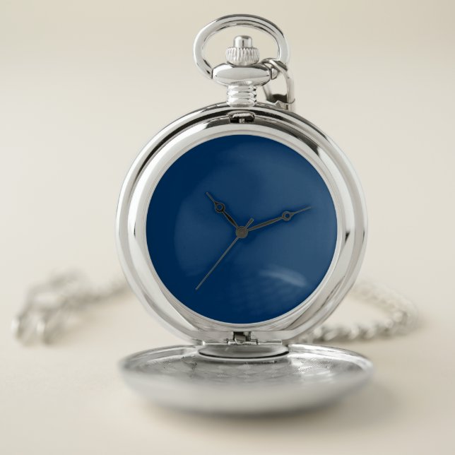 Midnight Blue Custom Pocket Watch (Inside)