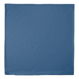 Midnight Blue Custom Queen Duvet Cover