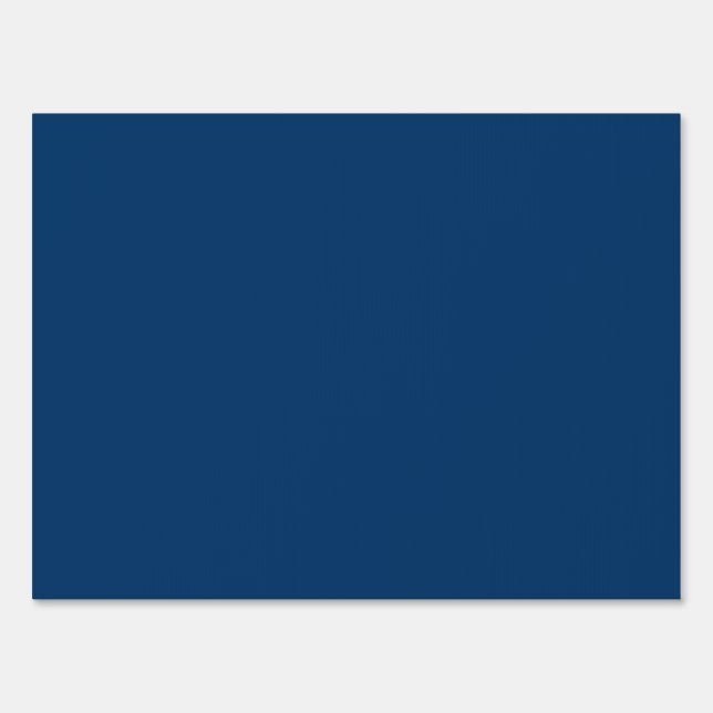 Midnight Blue Custom Yard Sign – Bulk Orders (Front)