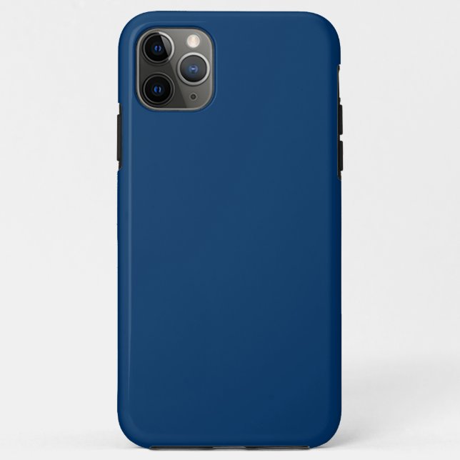 Midnight Blue Customizable Wine Gift Box Case-Mate iPhone Case (Back)